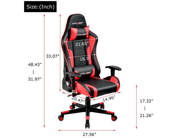 Gtracing Gaming Chair With Speakers Bluetooth Music Racing Chair