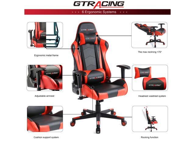 Home Office Furniture Ohaho Gaming Chair Racing Style Office Chair
