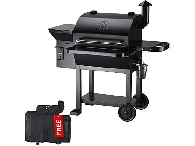 Z GRILLS ZPG-10002B Wood Pellet Grill & Electric Smoker BBQ Combo with Auto Temperature Control, 2021 Upgrade