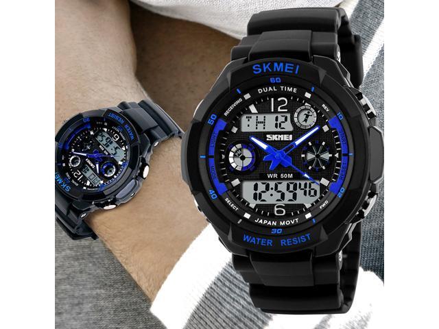 skmei army watch