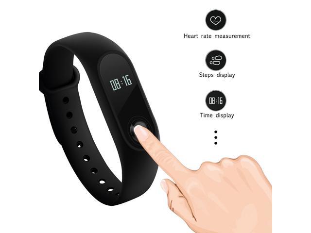 Xiaomi Mi Band 2 With OLED Display Heart Rate Monitor Waterproof Fitness Tracker 20 Days Battery Life
