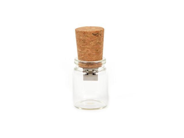 Single Item USB 2.0 Message in a Bottle Design 1-8GB Flash Drive Bottle with Cork Flash Drive.
