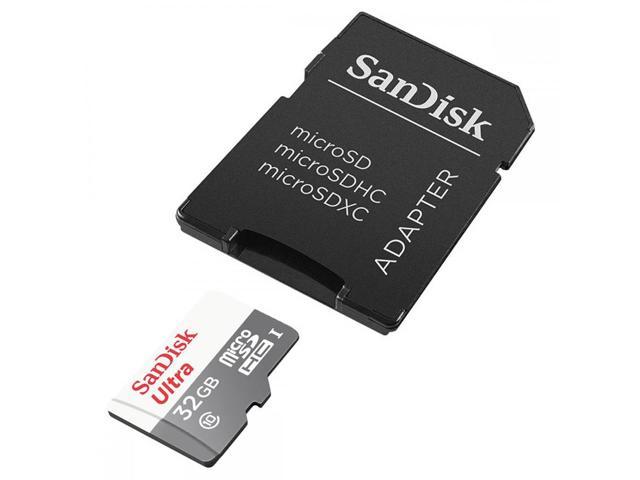 SanDisk Ultra - Flash Memory Card (microSDXC To SD Adapter Included ...