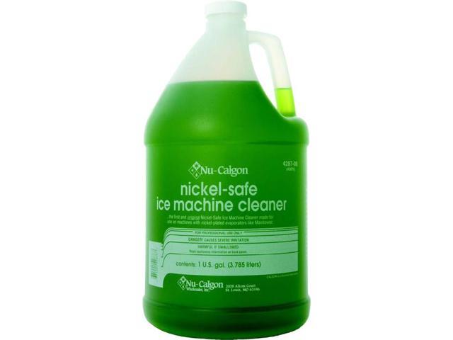 Nu-Calgon 4287-08 Ice Machine Cleaner, 1 gal, Green