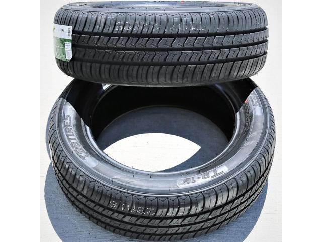 Kit of 2 (TWO) 195/55R15 85V - TBB TP-16 Performance All Season Tires ...