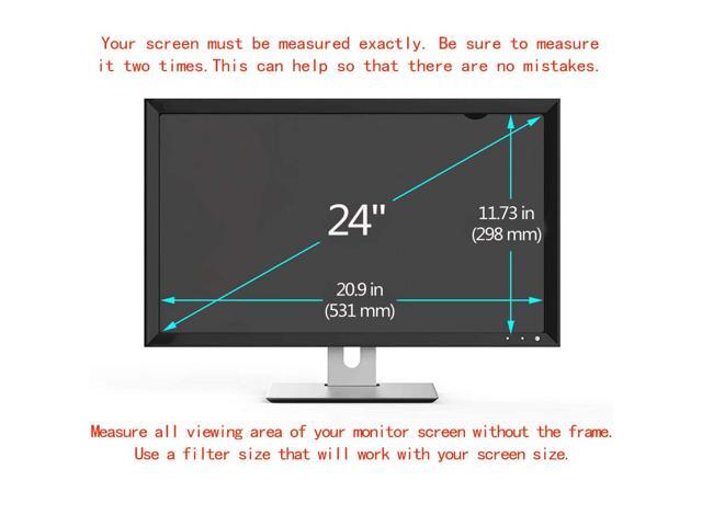 441mm*248mm CYDYSY 20 inch Privacy Filter LCD Screen Protector Film for 16:9 Widescreen Computer