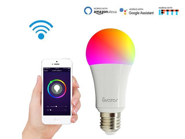 Wifi Light Bulb >> Avatar Controls Smart Wifi Light Bulb Multi Color Dimmable 7w Rgb Wifi Light Bulb >> Avatar Controls Smart Wifi Light Bulb Multi Color Dimmable 7w Rgb
