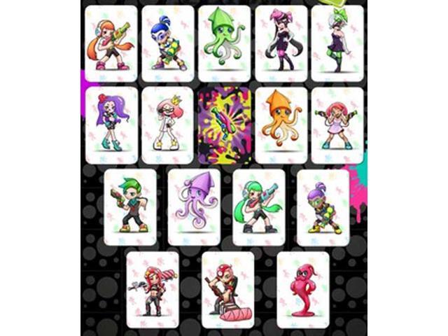 16pcs Splatoon 2 Full Set Nfc Cards For Ns Switch Wii U New 3ds Games Newegg Ca