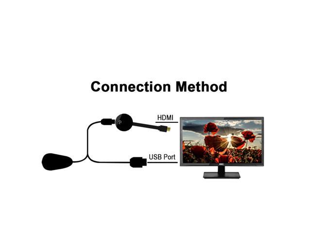 Wecast G4 HDMI Wireless Display for Android iOS  Google Chrome  Airplay Support 4G Cellular Data Casting Media Streamer TV Dongle Receiver  Stick 
