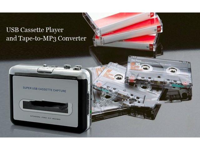 Ezcap218 USB Cassette Player Tape to PC Old Cassette to MP3 Format ...