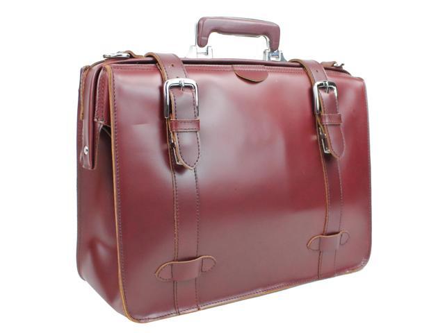Vagarant Traveler Full Grain Leather Business Pro Case LB12.DB