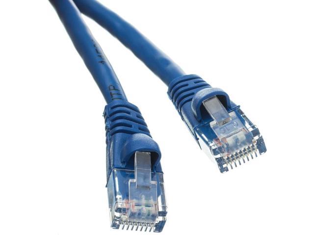 Cat5e Ethernet Patch Cable Snagless/Molded Boot 5 Feet Red CNE486135 