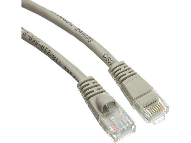10 Foot Color:Gray Sonovin Cat6a Gray Ethernet Patch Cable 500 MHz Snagless/Molded Boot 