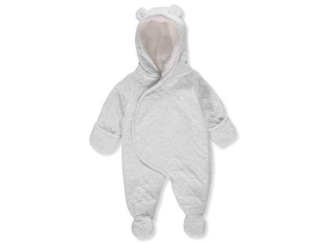 carter's baby hooded sherpa pram sleep & play