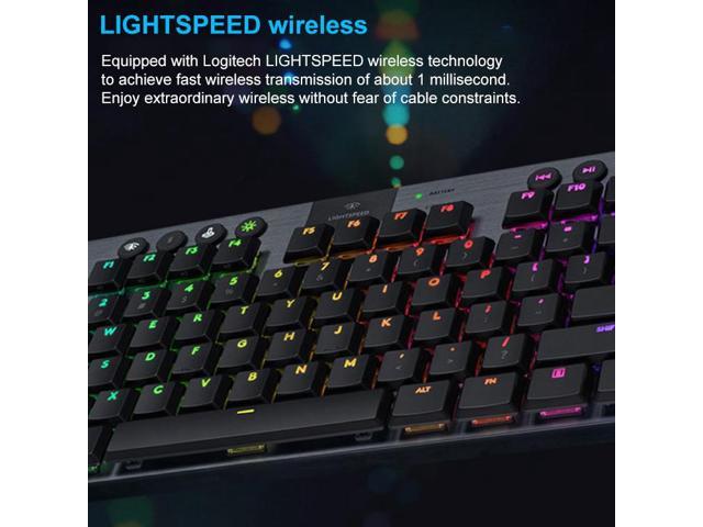 Logitech G913 TKL Wireless RGB Mechanical Gaming Keyboard - Newegg.com