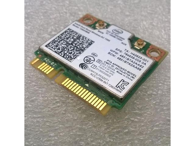 Intel Dual Band Wireless Ac 7260 Bt4 0 867mbps Wifi Card 7260hmw Computer Components Parts Interface Add On Cards