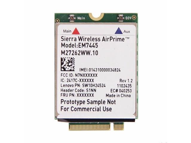 Thinkpad P50 Sierra Wireless EM7445 4G LTE WWAN NGFF M.2 Card For Lenovo IBM