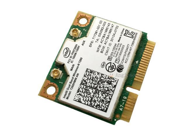 Intel Dual Band Wireless N 7260 7260hmw An 802 11a G N Wifi Bluetooth 4 0 Card Newegg Com