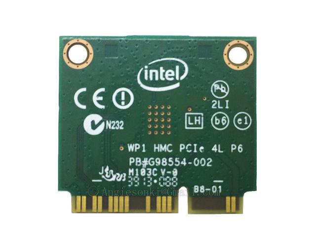 Hp Compaq 001 Intel Dual Band Wireless Ac 3160 Bluetooth Bt 4 0 Wifi Card Computer Components Parts Com Interface Add On Cards