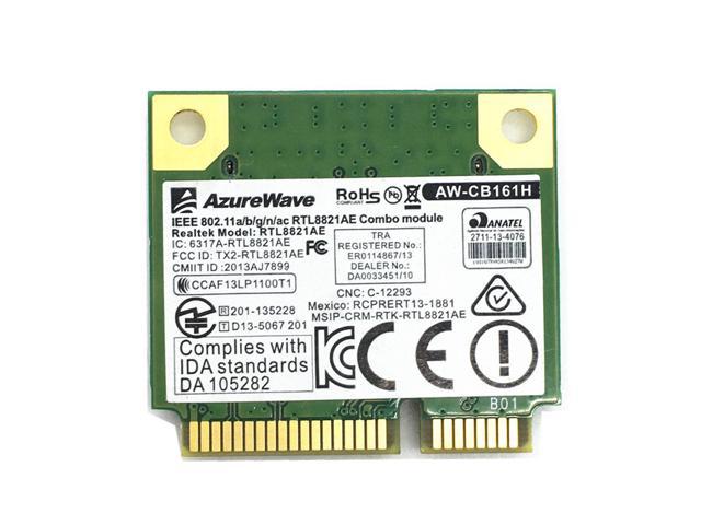 AW-CB161H Realtek RTL8821AE 802.11ac WiFi Bluetooth 4.0 Card Exceed ...