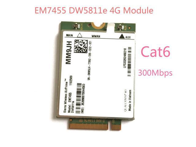 EM7455 DW5811e LTE-FDD LTE-TDD 4G Module 4G Card Cat6 For Dell Laptop ...