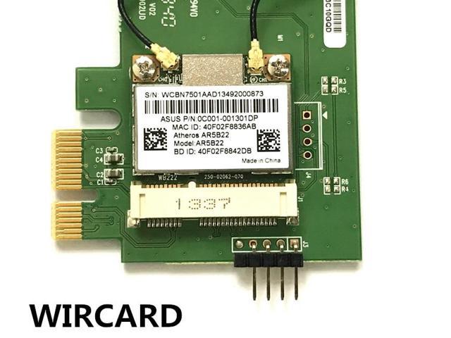 5G Dual Band PCIE WLAN Karte mit Bluetooth 4.0 für Deskt c1 N1202 AR5B22 2,4G