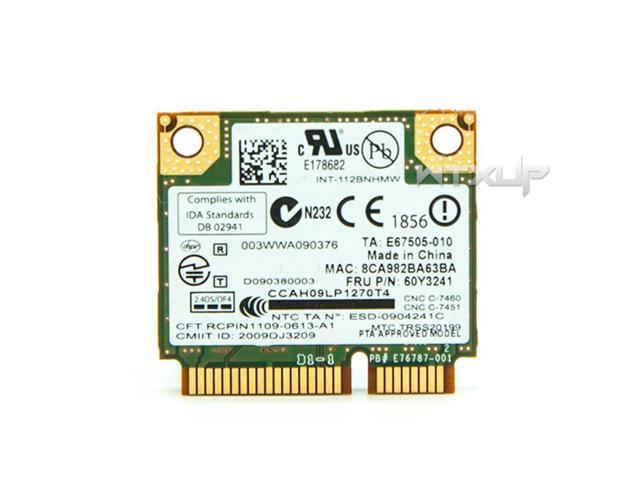 Intel Centrino Wireless N 1000 Fru 60y3241 112bnhmw Notebook Wifi Card 300mbps For Lenovo T410 T510 Y460 B460 Z460 G460 Newegg Com