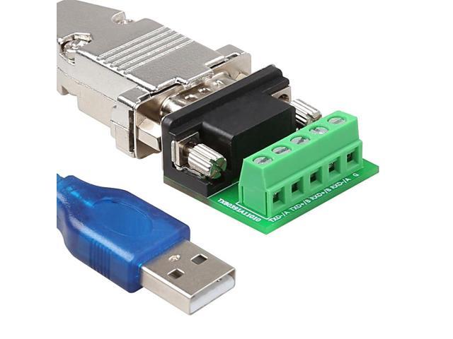 1.2M USB 2.0 to RS485 RS-485 RS422 RS-422 DB9 COM Serial Port Device ...