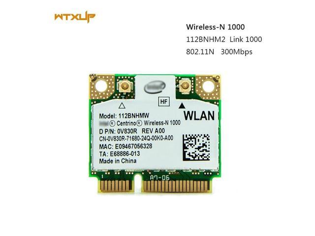 300m Laptop Wlan Network Adapter For Intel Wireless N 1000 112bnhmw Wifi Mini Pci E Card 2 4g 802 11n Newegg Com