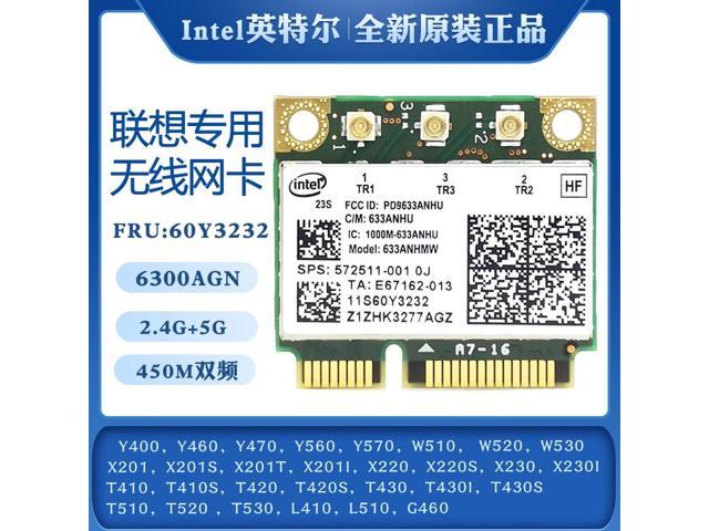 Wireless Wifi  60y3233 Intel 6300agn Mini Pci-e Pcie  Card Ultimate-n 802.11a/g/n 2.4g  5.0 Ghz forT410 T420 T430 X220 Y460