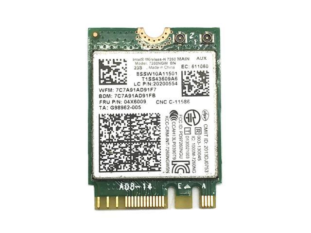 For Intel 7260NGW 7260 BN 04X6009 300Mbps Bluetooth4.0 For Thinkpad T440 T440S T440P X230S X240 X240S L440 W540