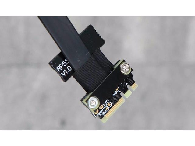 40CM Riser M.2 WiFi A.E Key A+E To PCIe 1x x1 Riser Extender Adapter ...