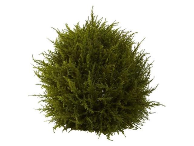 Nearly Natural 4950 Cedar Decorative Sphere 14-Inch Green - Newegg.com