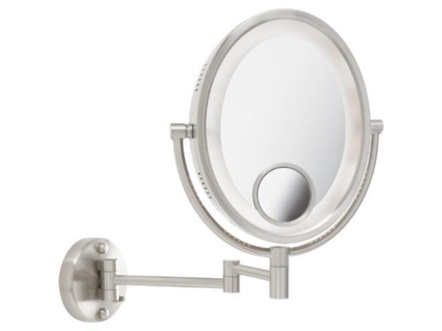 Jerdon Hl9515n 8inch Lighted Wall Mount Oval Makeup Mirror With 10x And 15x Magnification Nickel Finish Newegg Com - Jerdon Lighted Mirror Replacement Parts Jerdon Hl9515n 8inch Lighted Wall Mount Oval Makeup Mirror With 10x And 15x Magnification Nickel Finish Newegg Com - Jerdon Lighted Mirror Replacement Parts
