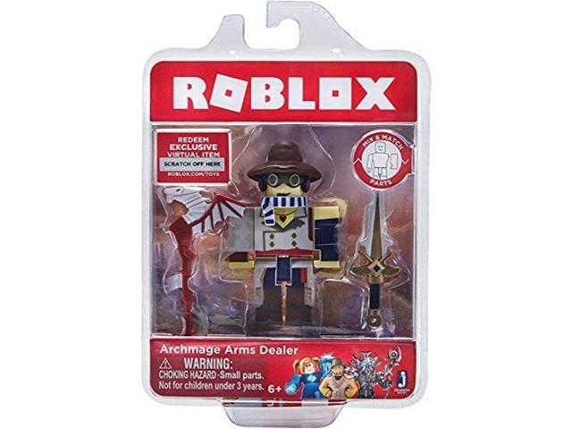 Roblox Archmage Arms Dealer Single Figure Core Pack With Exclusive Virtual Item Code Newegg Com - malgorokzyth monster islands roblox action figure 4