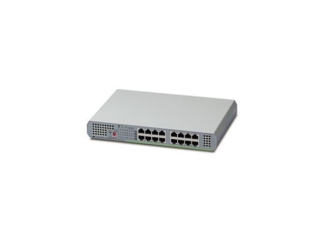 Allied Telesis 16-port 10/100/1000t Unmanaged Switch With Internal Psu 16 Ports 10/100/1000base