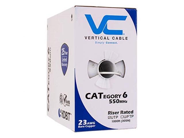 Vertical Cable Cat6, 550 Mhz, Utp, 23 Awg, Cobre Nude A | Envío Gratis