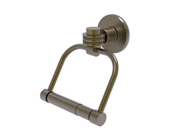 Allied Brass 2024D-ABR Continental Collection 2 Post Tissue Dotted Accents Toilet Paper Holder Antique Brass
