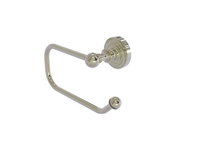 Allied Brass DT-24E-PNI Dottingham Collection European Style Tissue Toilet Paper Holder Polished Nickel