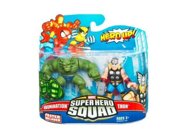 Marvel Super Hero Squad SEALED Wave 18 ABOMINATION & THOR 