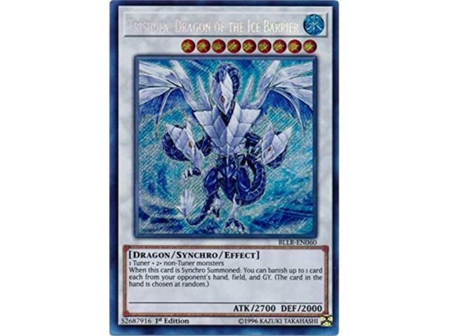 Trishula Dragon of the Ice Barrier Secret Rare BLLR-EN060 