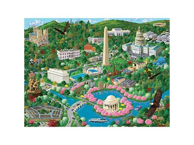 Bits and Pieces-500 Piece Puzzle-Victorian Spring-by Artist Joseph Burgess 