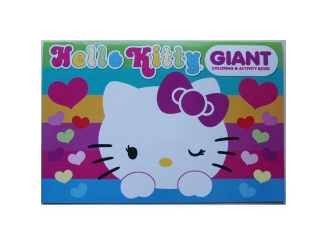 Hello Kitty 28027BW 11x16 giant coloring & Activity Book, Multicolor