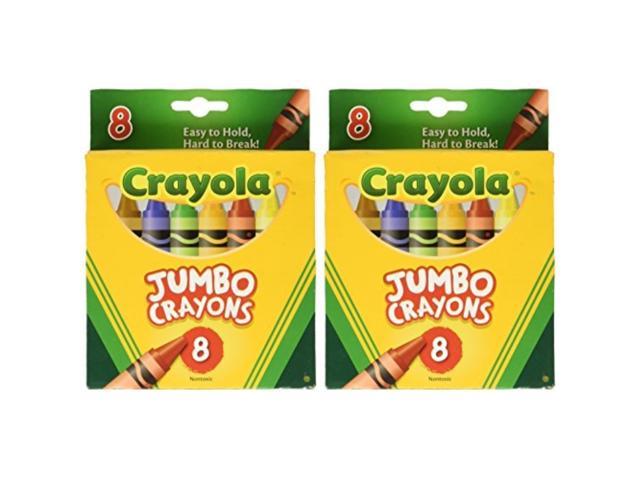 Crayola 520389 So Big Crayons, Large Size, 5 x .56, 8 Assorted Color Box 