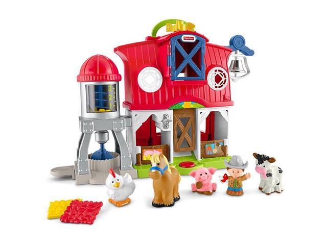 Fisher Price Little People Caring For Animals Farm Playset Newegg