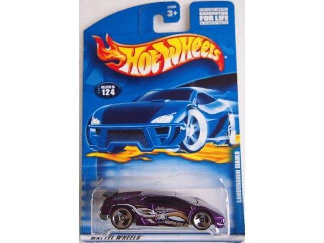 Mattel Hot Wheels #2001-124 Lamborghini Diablo Painted Base 1:64 Scale  Collectible Die Cast Car