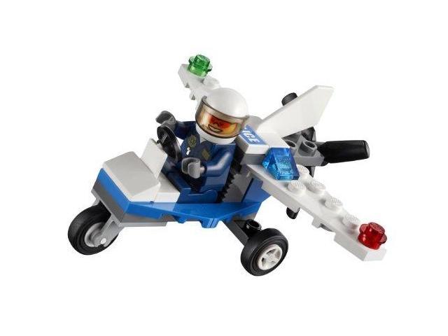 police lego plane