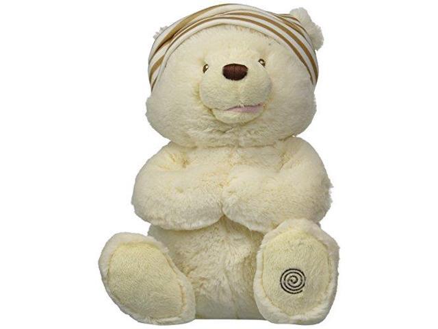 animated goodnight prayer bear by gund