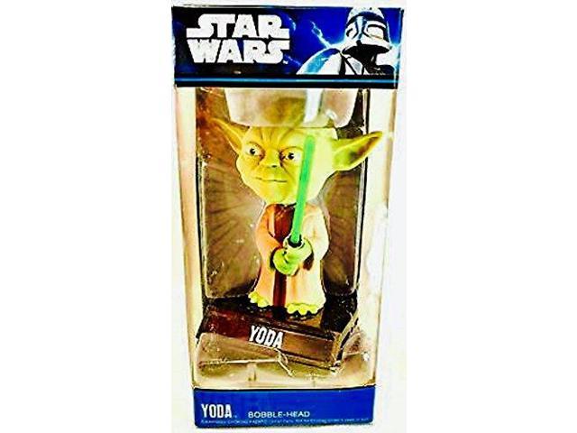 N-[1 pc] genuine funko star wars 3 inch bobble head figure YODA