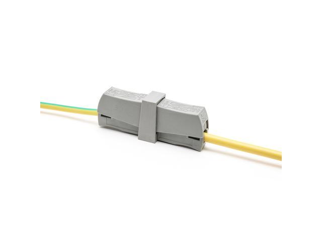0.5-2.5 mm² Poles 2 50 ST WAGO 224-201 Connection Clamp Flexible & Rigid